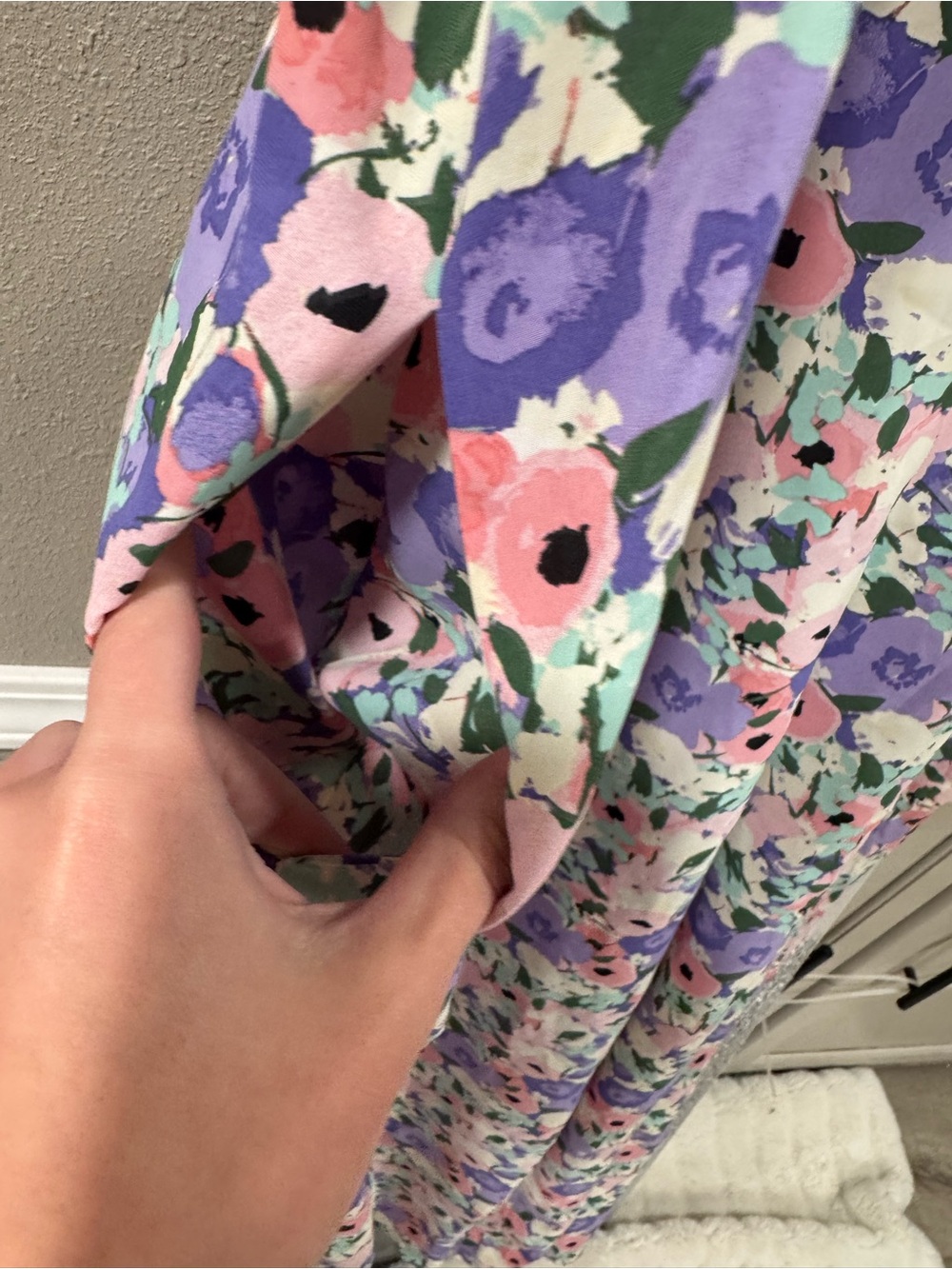 NWT Kori Plus Floral Wide Leg Jumpsuit - Picture 5 of 8